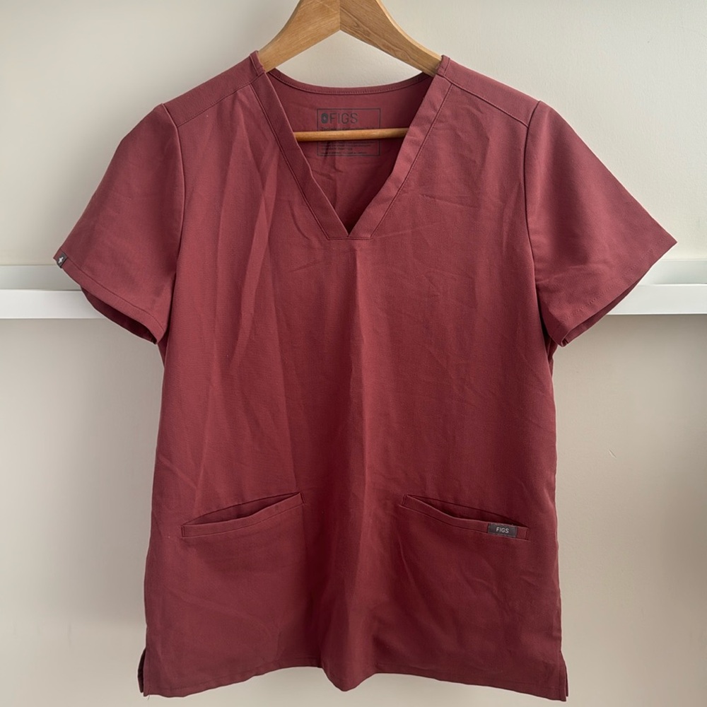 Figs scrub mauve S